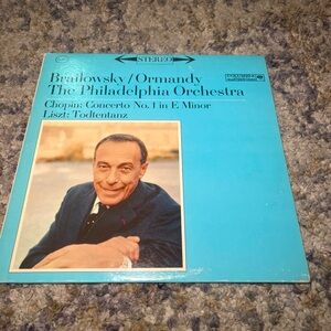 Chopin: Concerto No. 1 in E Minor Vinyl record